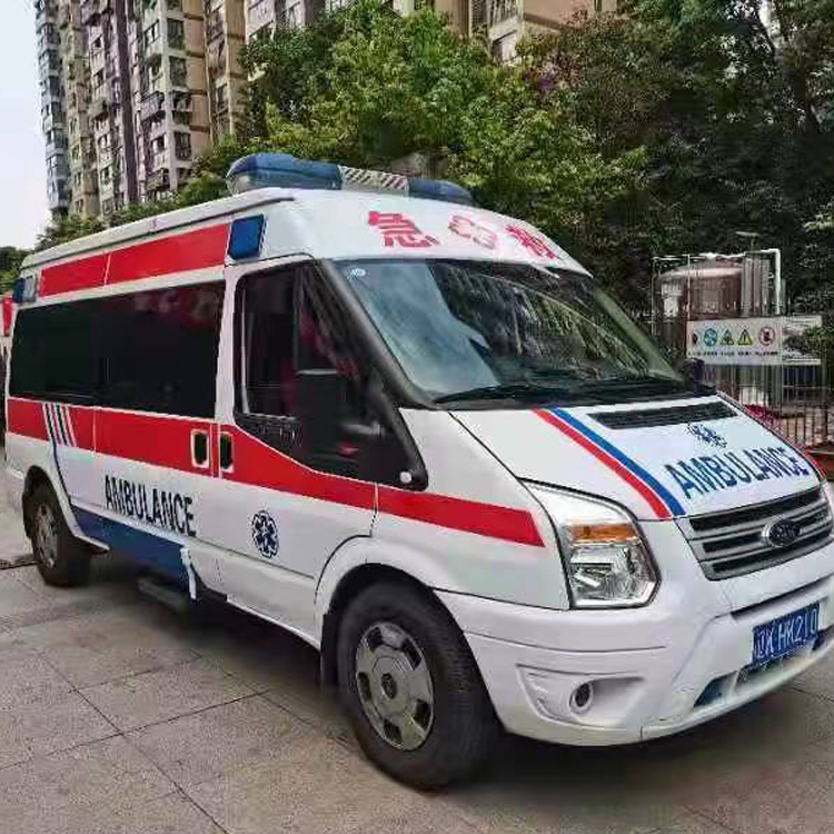高石碑镇跨省长途救护车出租护送病人返乡落叶归根